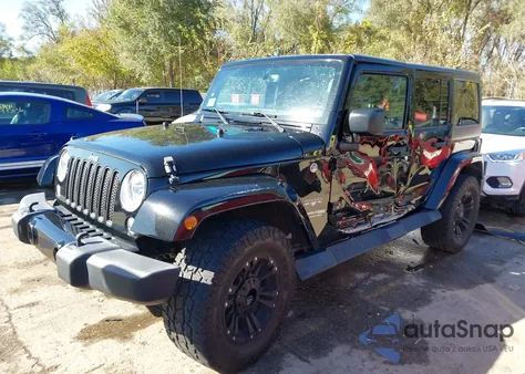 2018 Jeep Wrangler Jk Unlimited Sahara 4X4 from USA, damaged, VIN 1C4BJWEG7JL838220